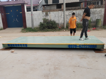 鄭州市中牟縣狼城崗鎮(zhèn)瓦坡村農業(yè)合作社20噸地磅