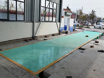 平頂山滿意舒暢機(jī)動(dòng)車檢測(cè)100噸地磅