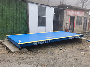 洛陽(yáng)鑫盛礦業(yè):三門峽窯峪村礦區(qū)15噸地磅