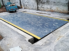 洛陽(yáng)市伊川下么發(fā)政沙場(chǎng)50噸地磅