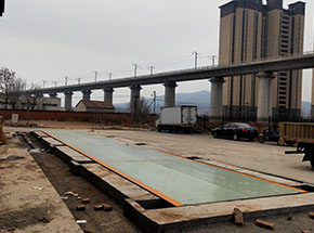 山西高平市農(nóng)商智慧城(農(nóng)貿(mào)市場)100噸地磅